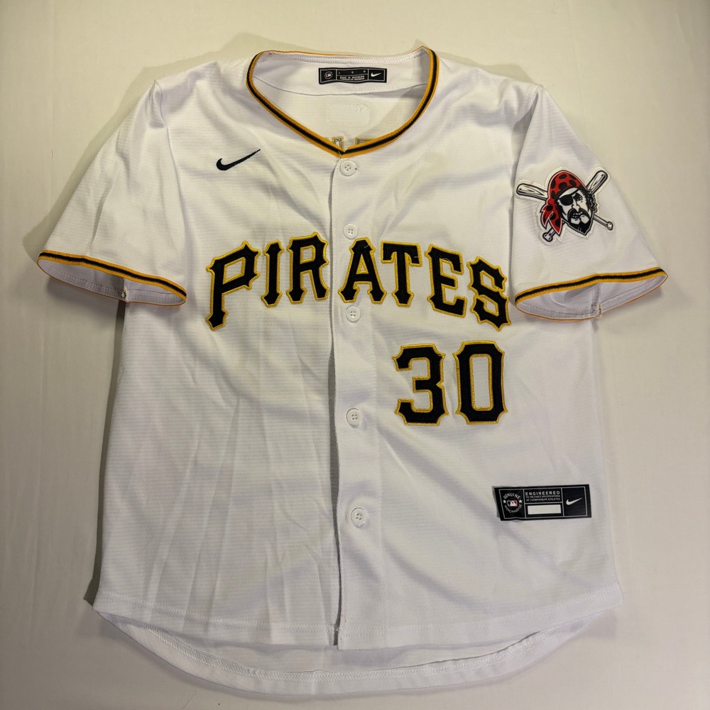 Nike Paul Skenes Pittsburgh Pirates #30 Youth Jersey White Large MLB Baseball